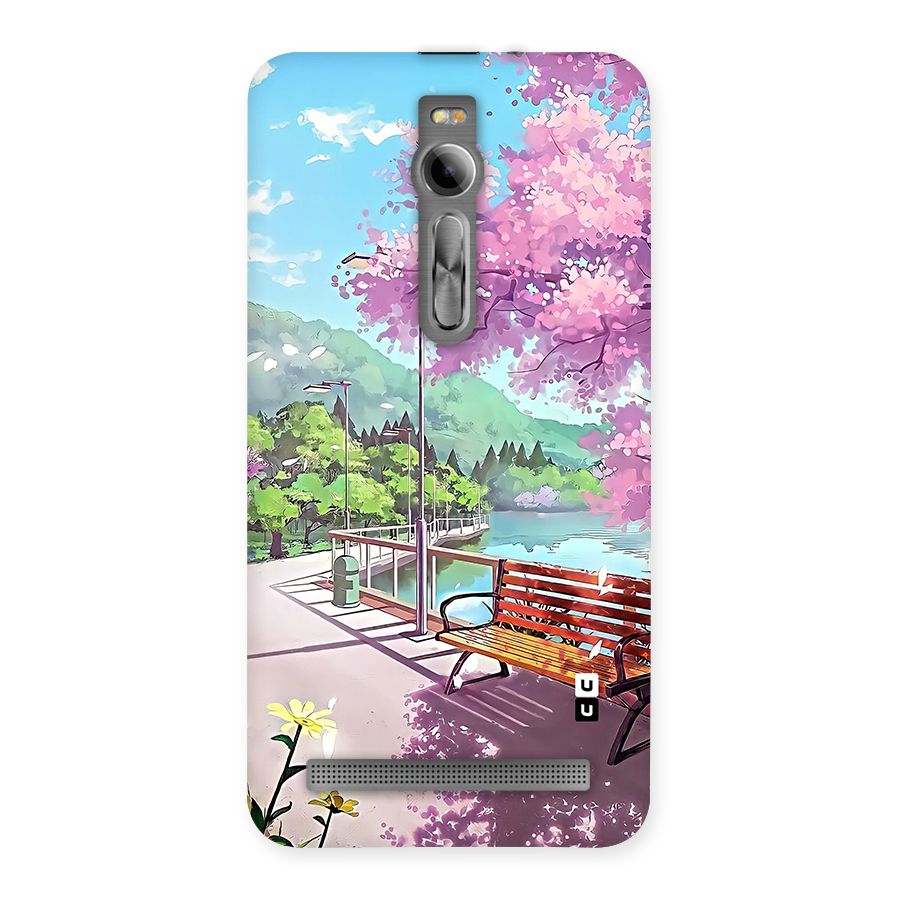 Beautiful Cherry Blossom Landscape Back Case for Zenfone 2