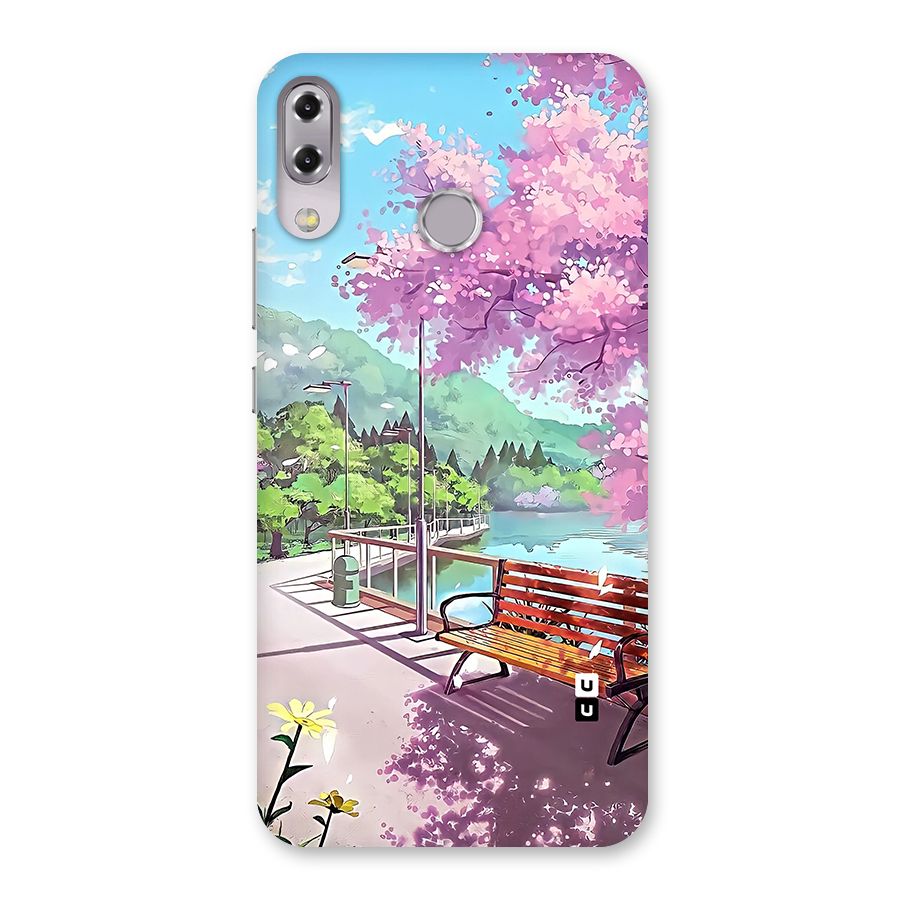 Beautiful Cherry Blossom Landscape Back Case for Zenfone 5Z