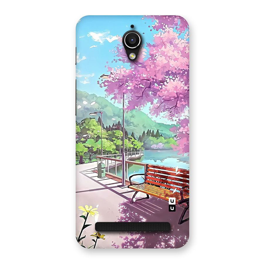 Beautiful Cherry Blossom Landscape Back Case for Zenfone Go