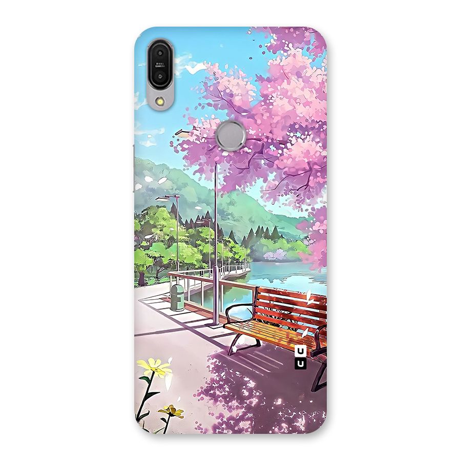 Beautiful Cherry Blossom Landscape Back Case for Zenfone Max Pro M1