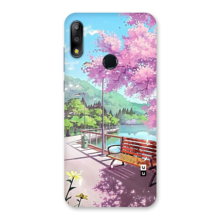 Beautiful Cherry Blossom Landscape Back Case for Zenfone Max Pro M2