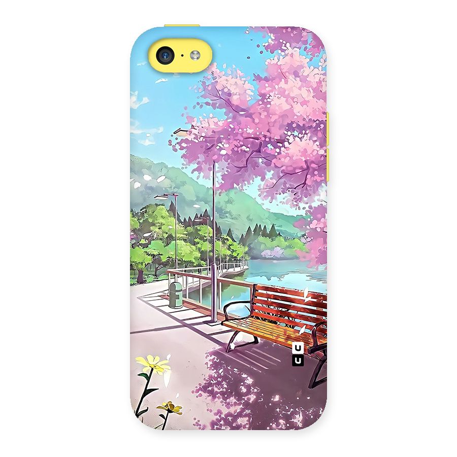 Beautiful Cherry Blossom Landscape Back Case for iPhone 5C