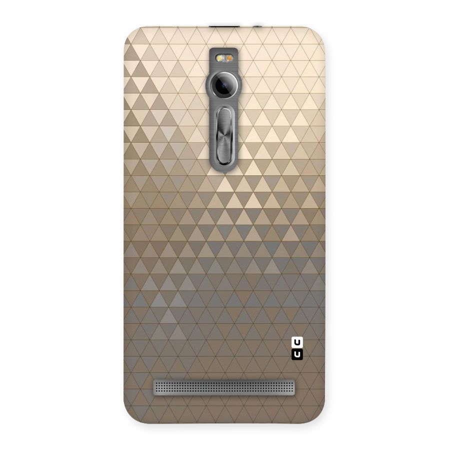 Beautiful Golden Pattern Back Case for Asus Zenfone 2