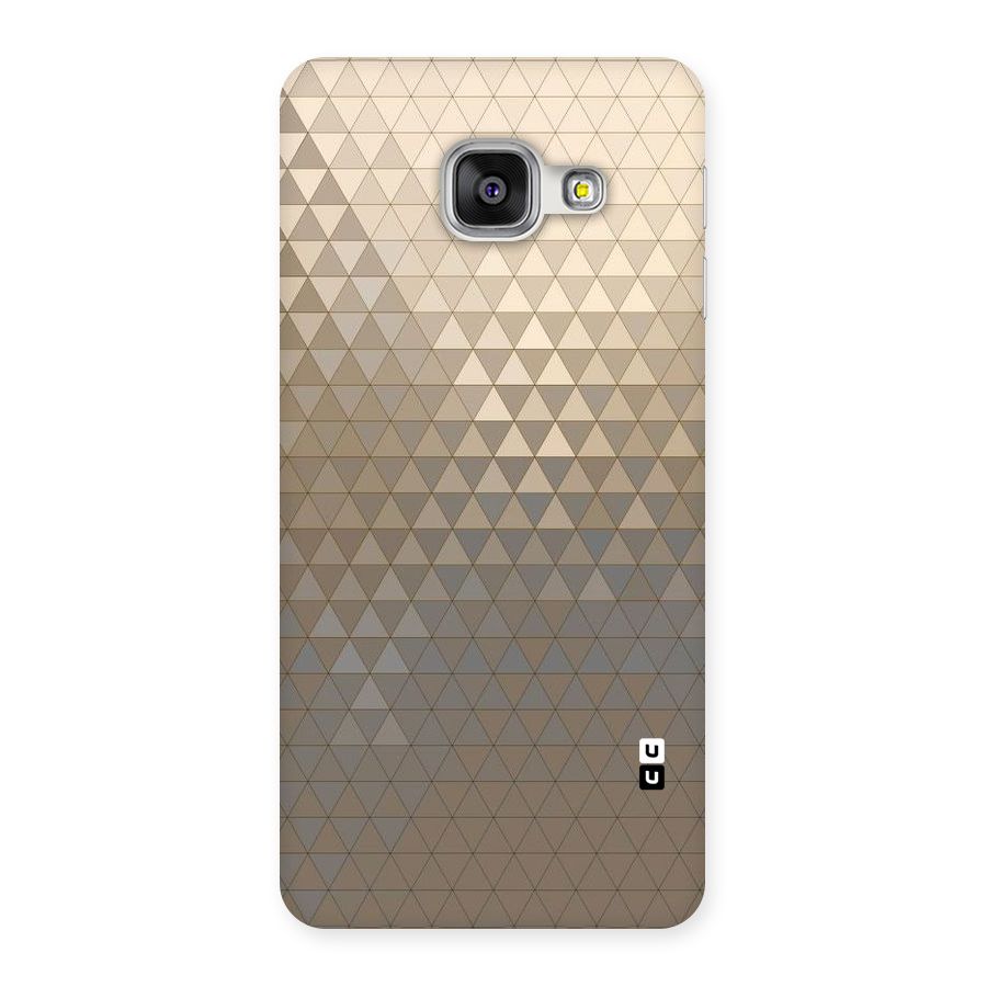 Beautiful Golden Pattern Back Case for Galaxy A3 2016
