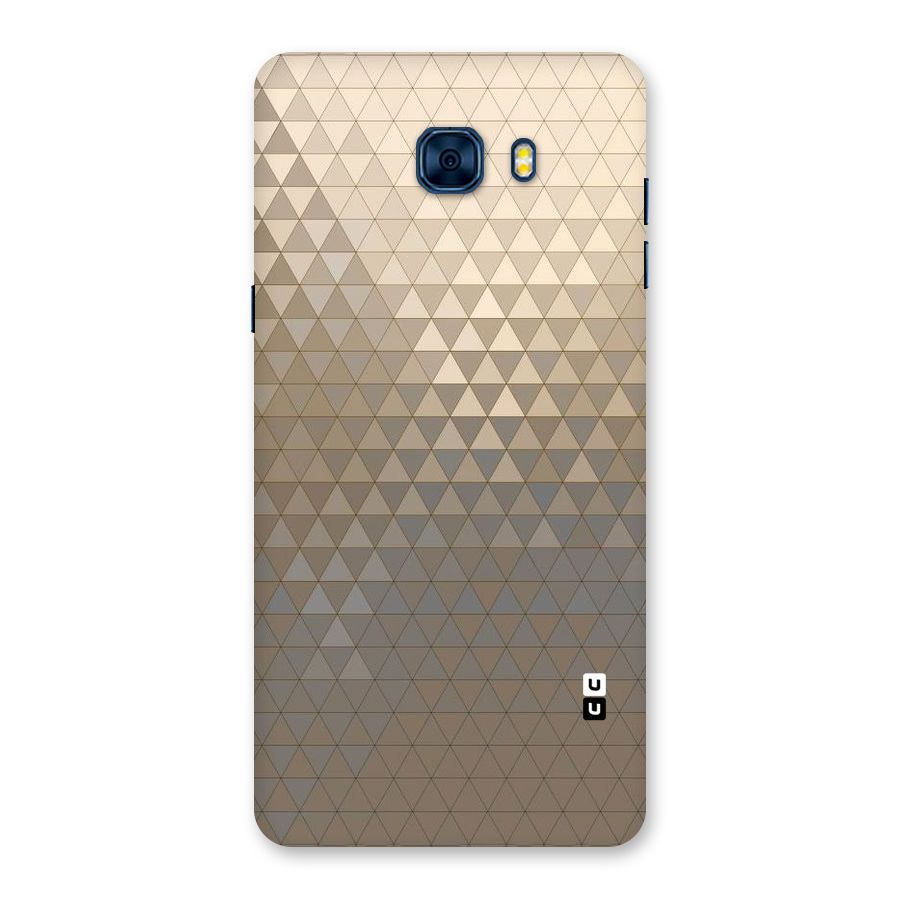 Beautiful Golden Pattern Back Case for Galaxy C7 Pro