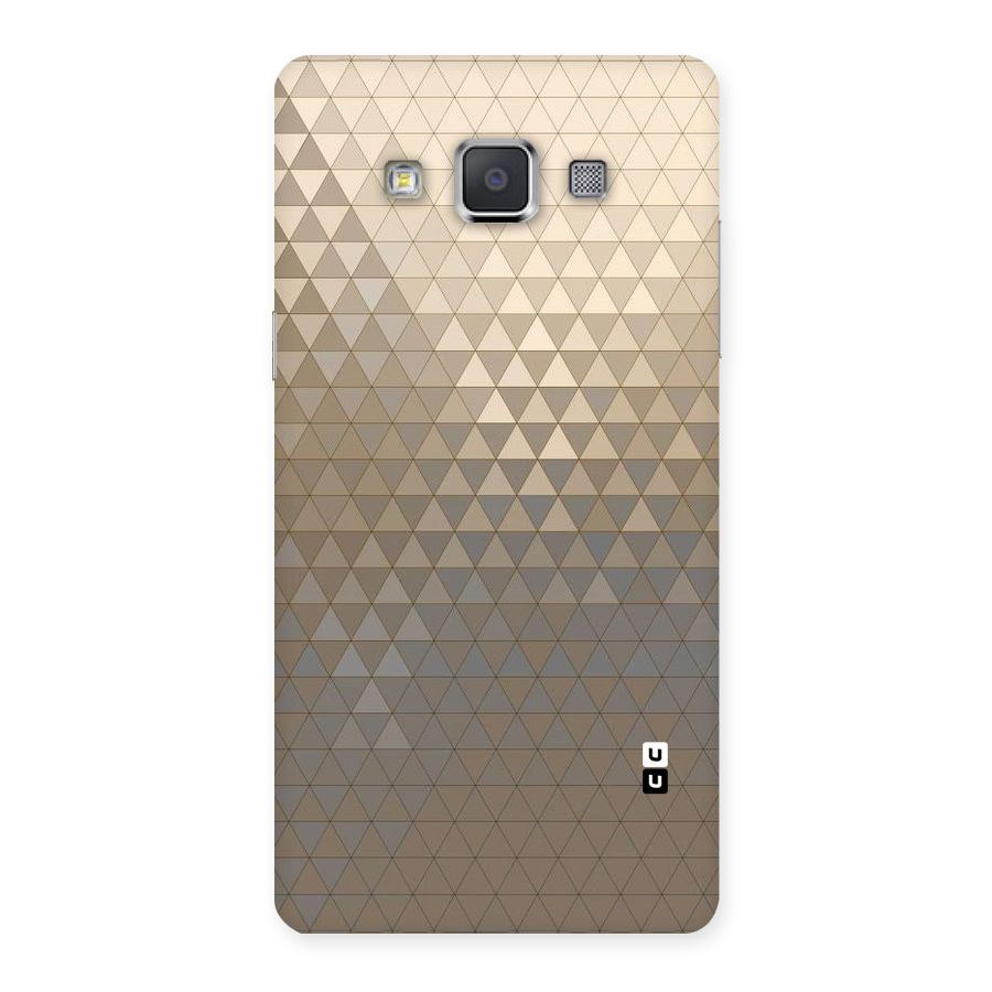 Beautiful Golden Pattern Back Case for Galaxy Grand Max