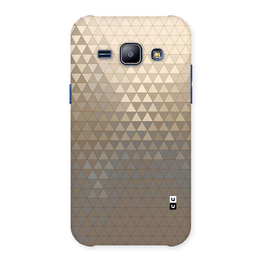 Beautiful Golden Pattern Back Case for Galaxy J1