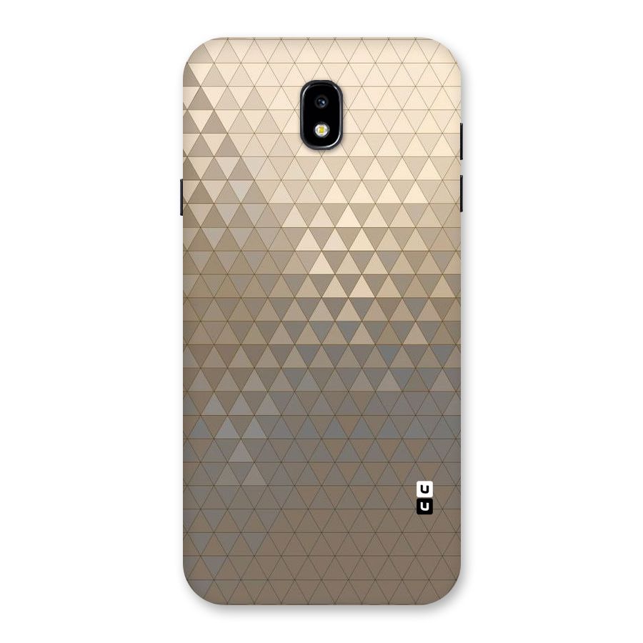 Beautiful Golden Pattern Back Case for Galaxy J7 Pro