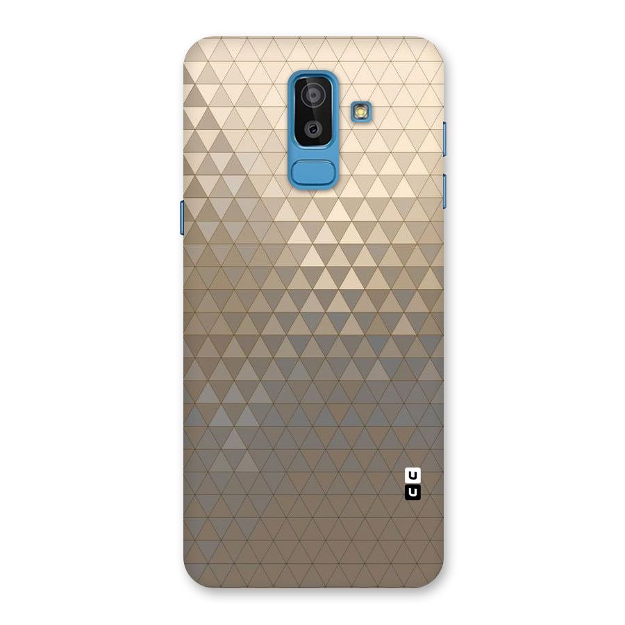 Beautiful Golden Pattern Back Case for Galaxy J8