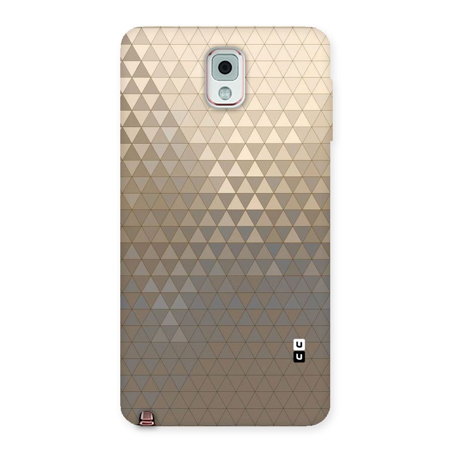 Beautiful Golden Pattern Back Case for Galaxy Note 3
