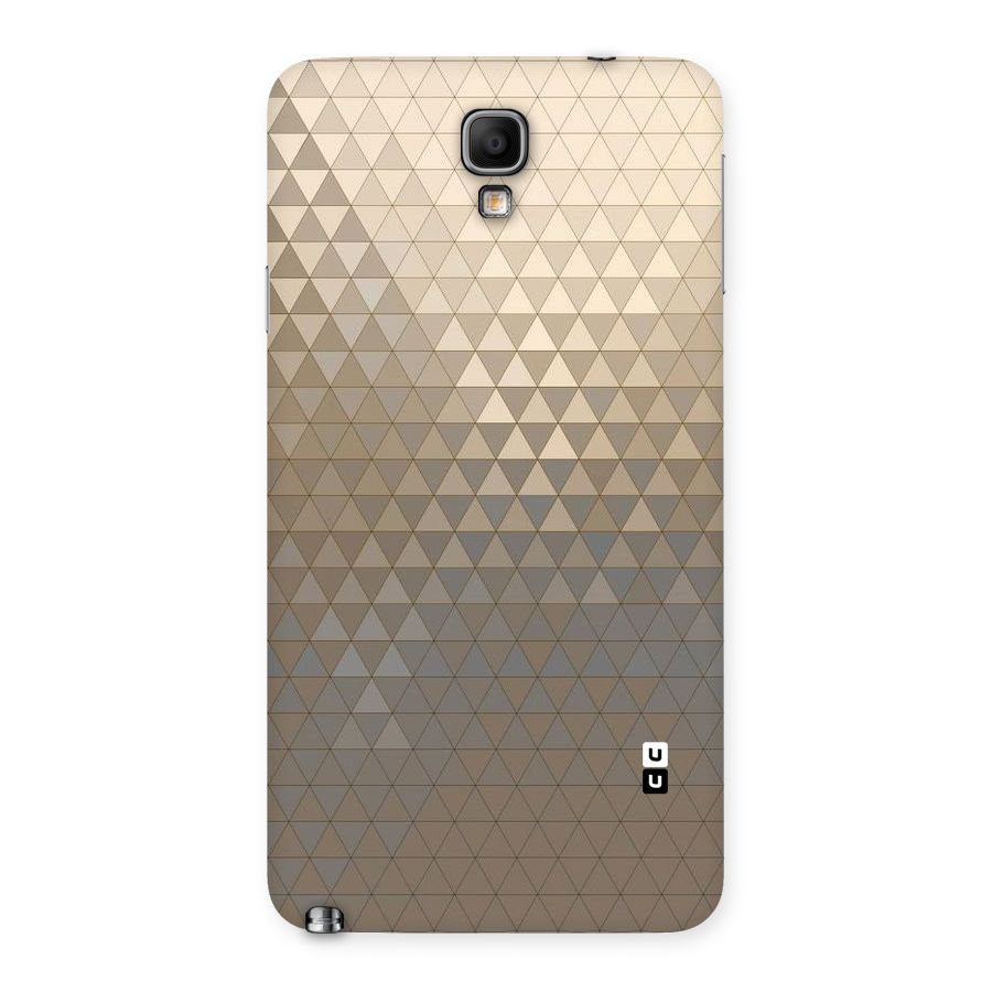 Beautiful Golden Pattern Back Case for Galaxy Note 3 Neo