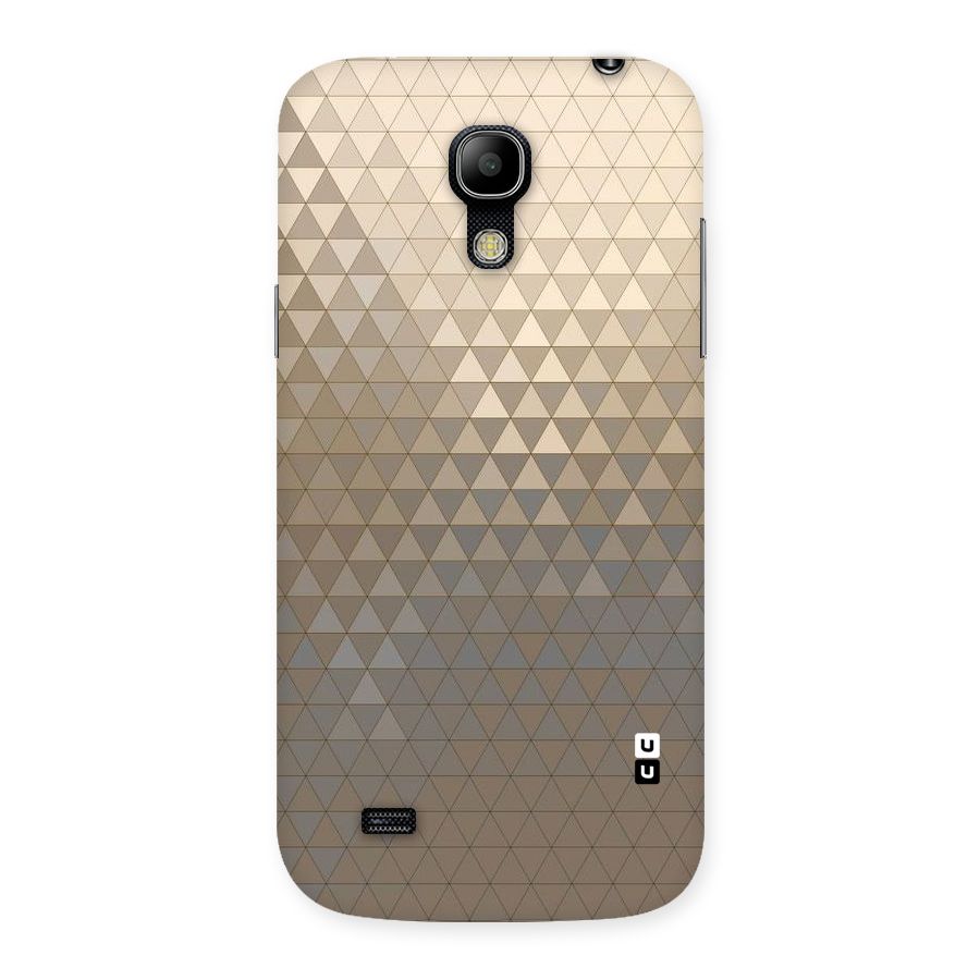 Beautiful Golden Pattern Back Case for Galaxy S4 Mini