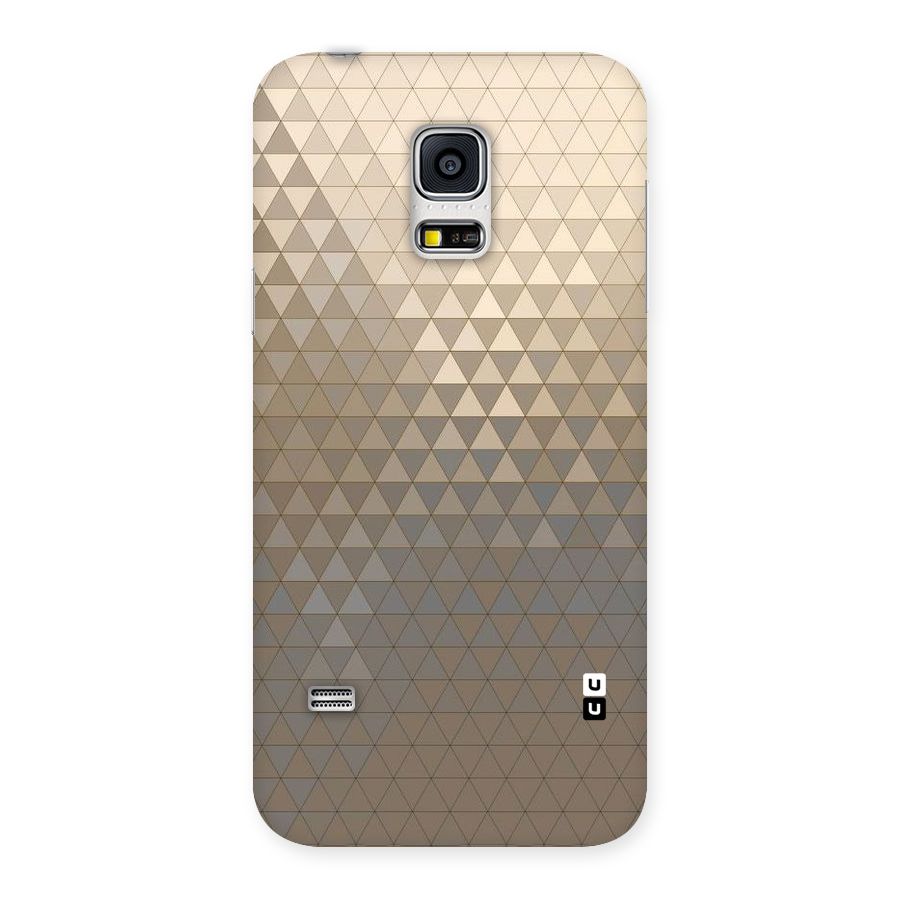 Beautiful Golden Pattern Back Case for Galaxy S5 Mini