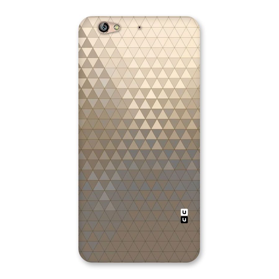 Beautiful Golden Pattern Back Case for Gionee S6