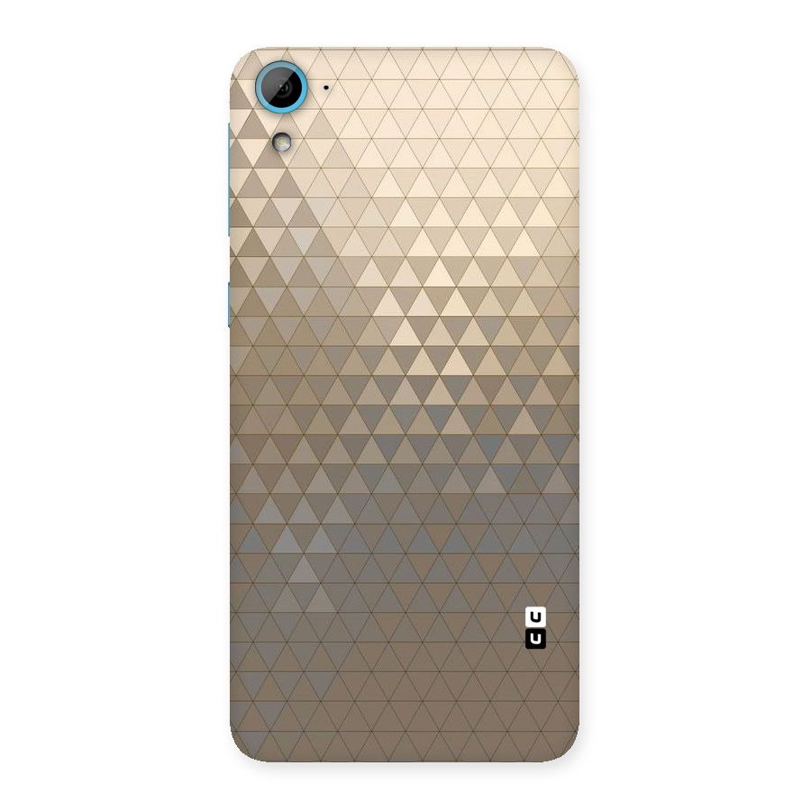 Beautiful Golden Pattern Back Case for HTC Desire 826