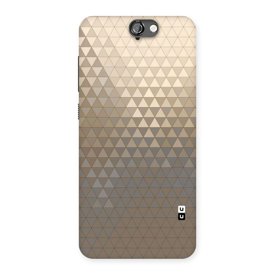 Beautiful Golden Pattern Back Case for HTC One A9