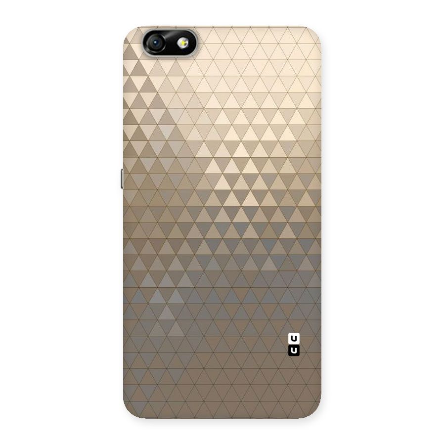 Beautiful Golden Pattern Back Case for Honor 4X