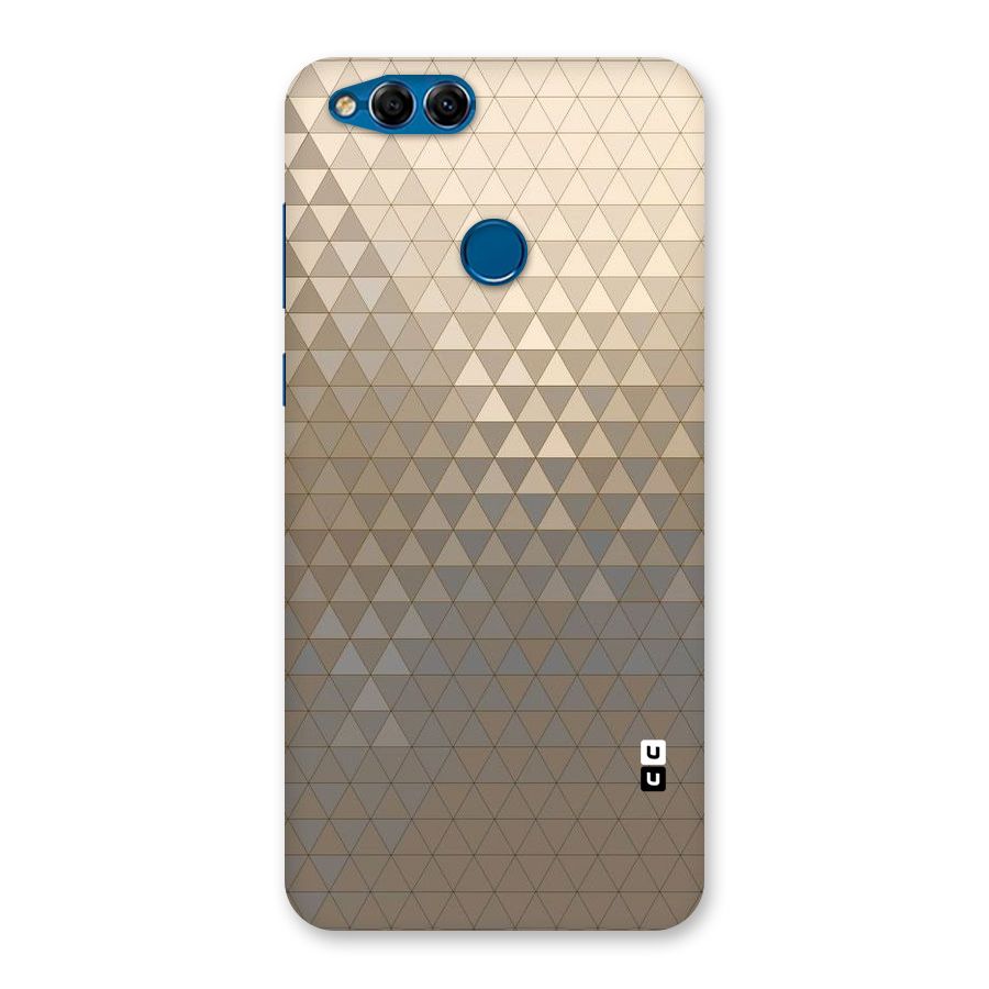 Beautiful Golden Pattern Back Case for Honor 7X