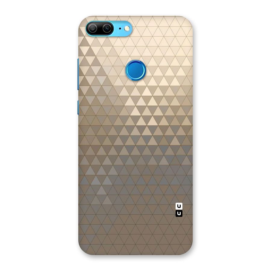 Beautiful Golden Pattern Back Case for Honor 9 Lite