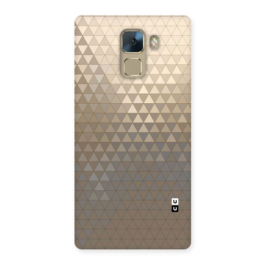 Beautiful Golden Pattern Back Case for Huawei Honor 7