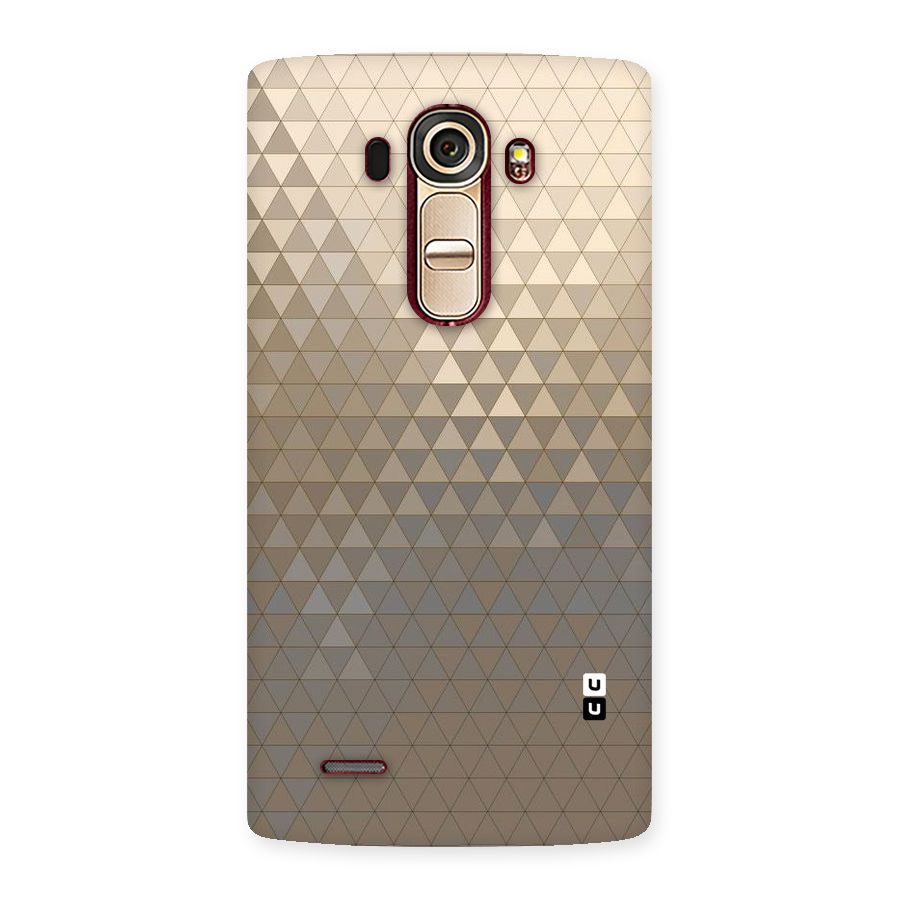 Beautiful Golden Pattern Back Case for LG G4