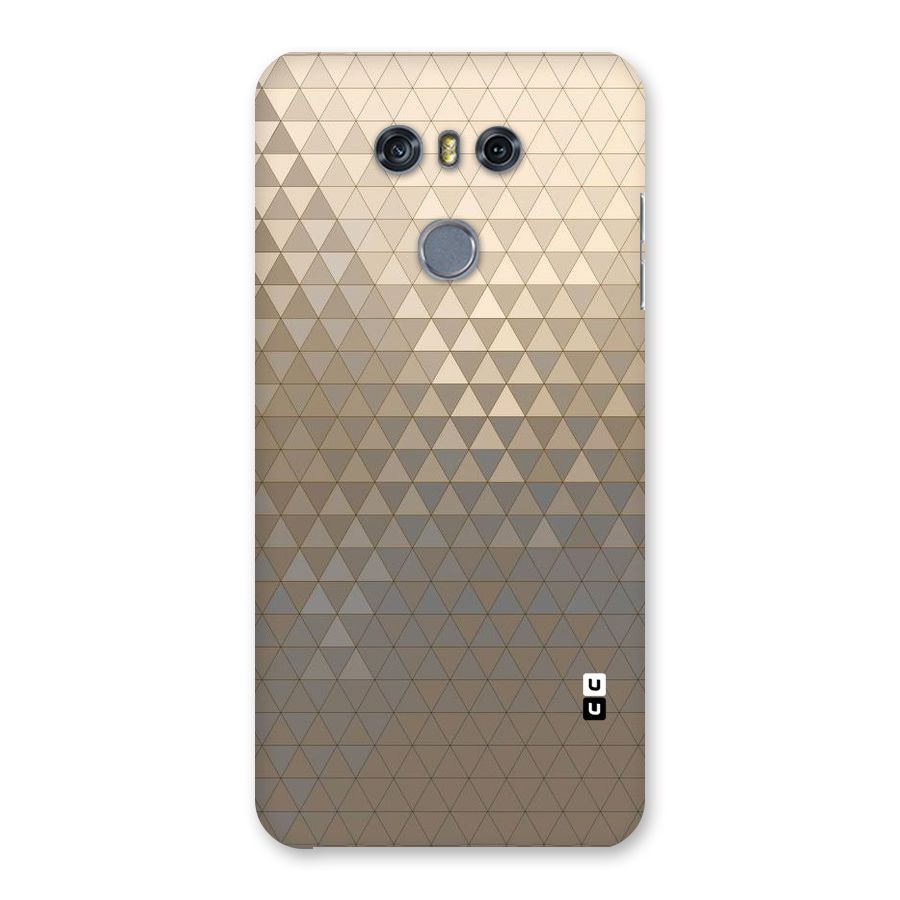 Beautiful Golden Pattern Back Case for LG G6