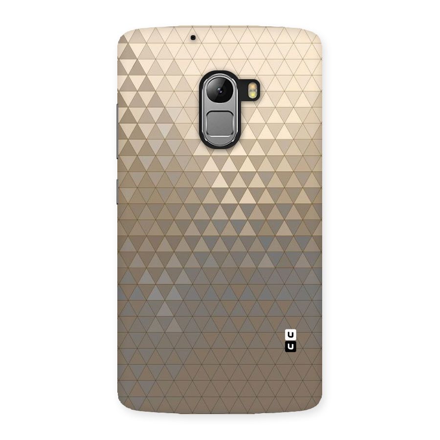 Beautiful Golden Pattern Back Case for Lenovo K4 Note