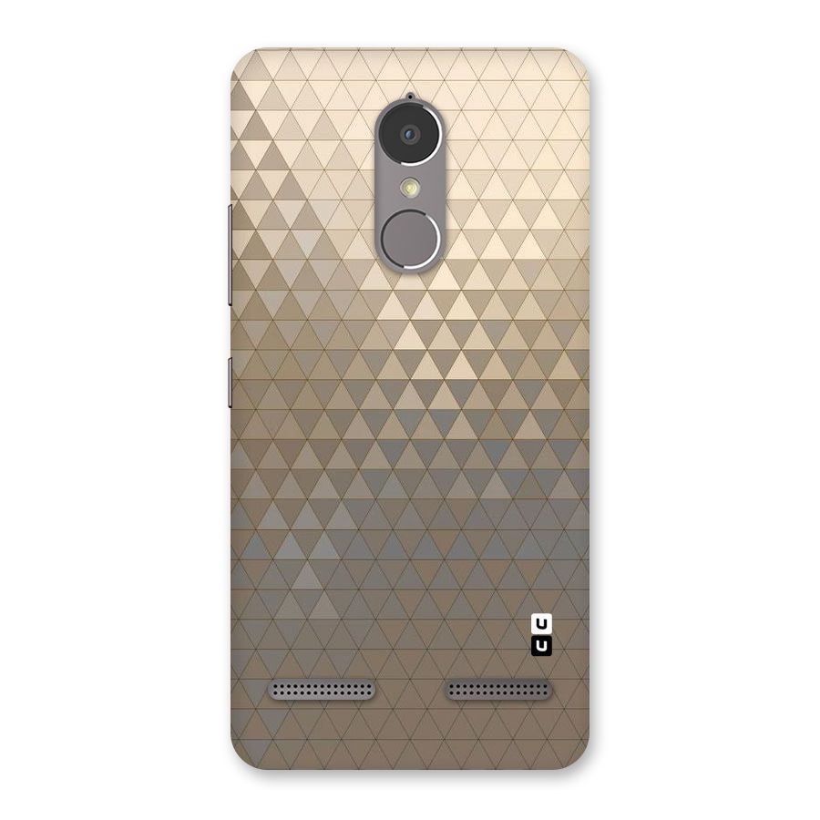 Beautiful Golden Pattern Back Case for Lenovo K6