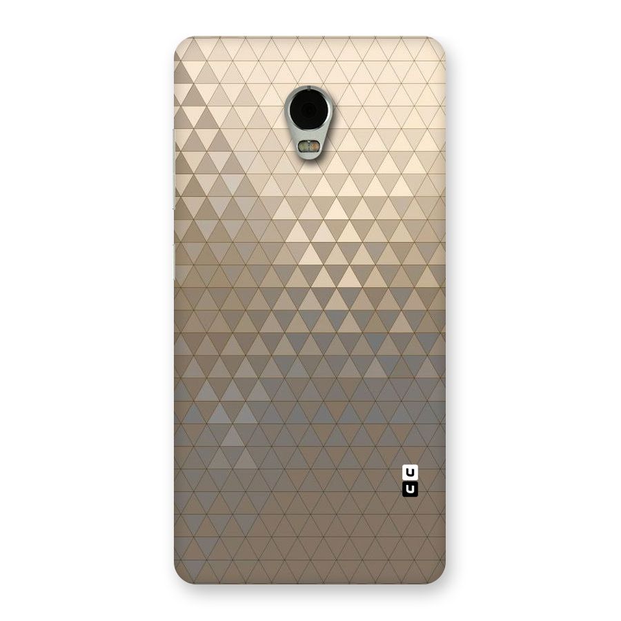 Beautiful Golden Pattern Back Case for Lenovo Vibe P1