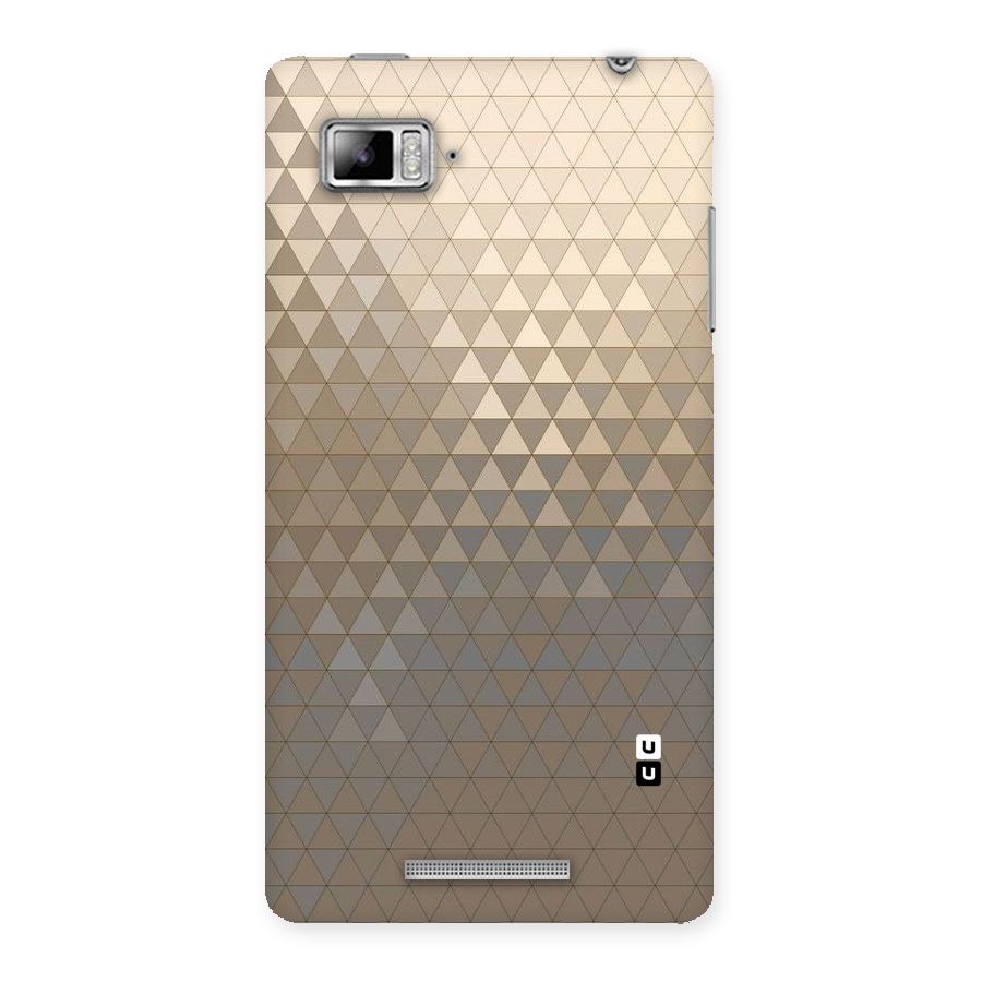 Beautiful Golden Pattern Back Case for Lenovo Vibe Z K910