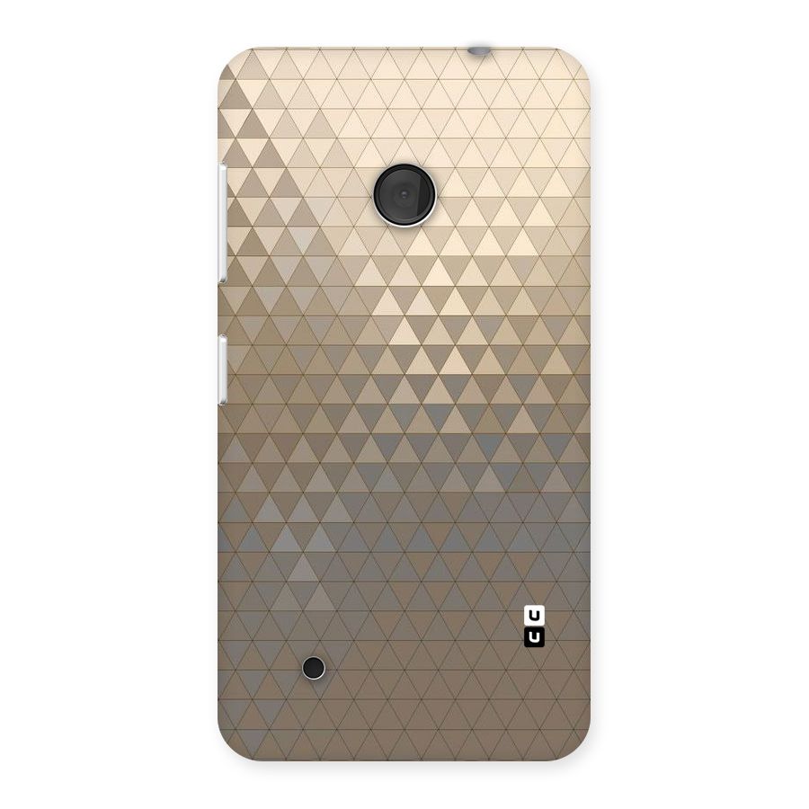 Beautiful Golden Pattern Back Case for Lumia 530