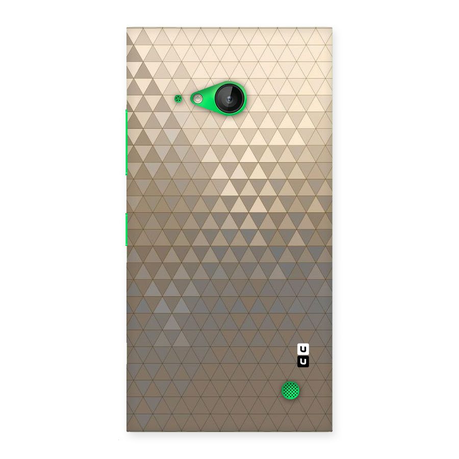 Beautiful Golden Pattern Back Case for Lumia 730
