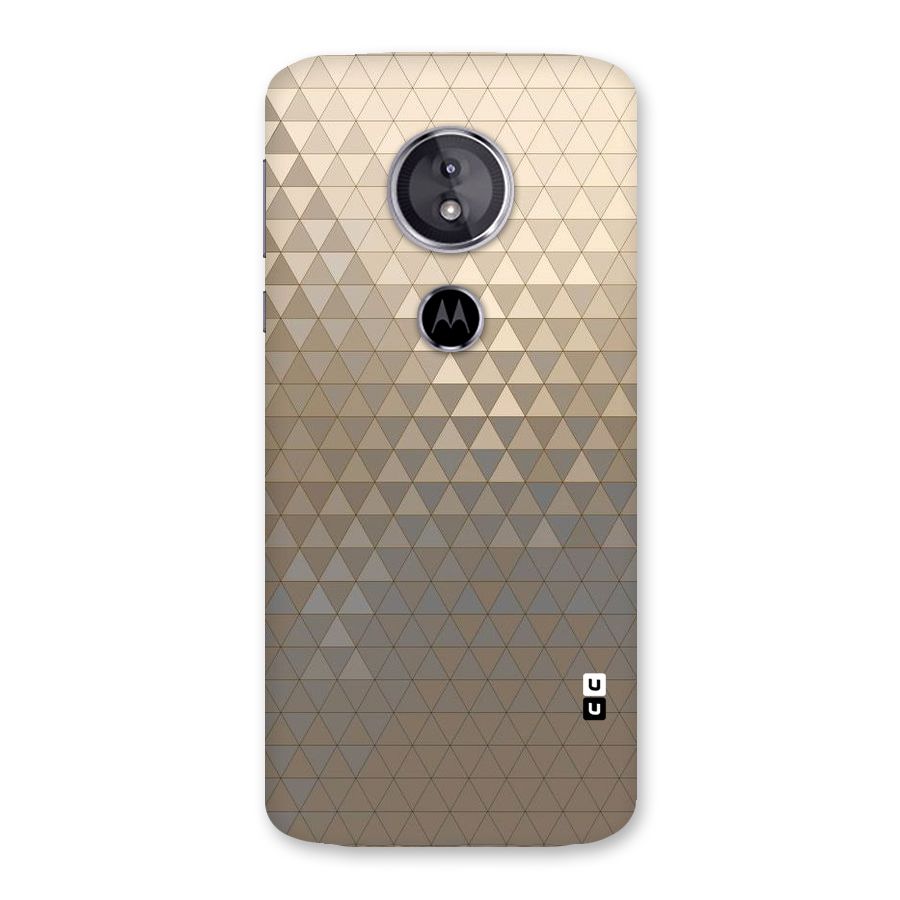 Beautiful Golden Pattern Back Case for Moto E5