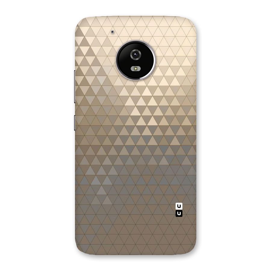 Beautiful Golden Pattern Back Case for Moto G5