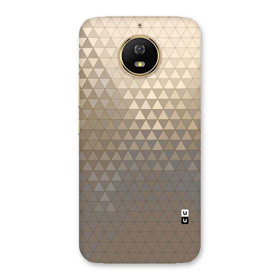 Beautiful Golden Pattern Back Case for Moto G5s