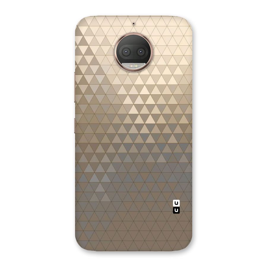Beautiful Golden Pattern Back Case for Moto G5s Plus