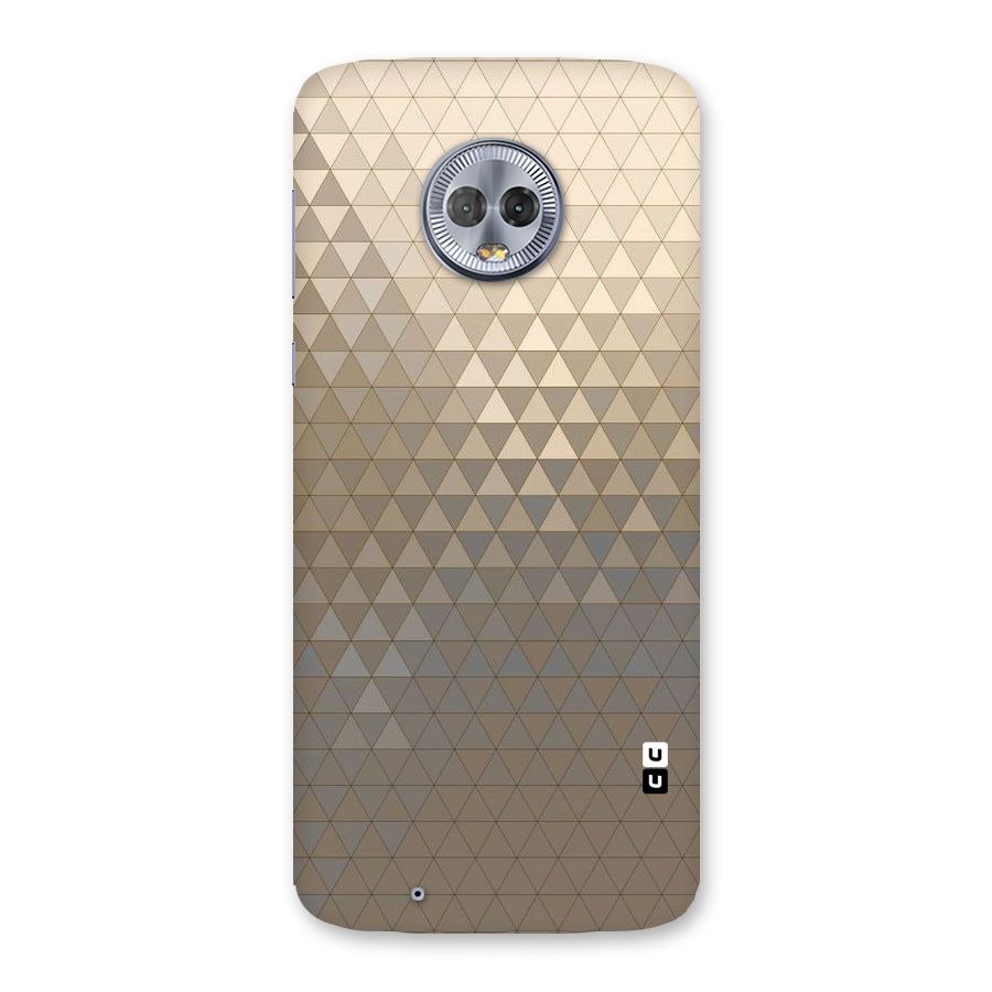 Beautiful Golden Pattern Back Case for Moto G6