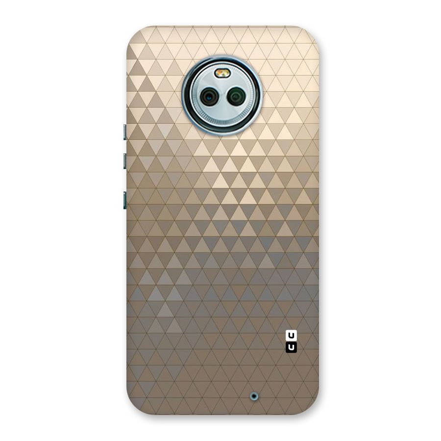 Beautiful Golden Pattern Back Case for Moto X4