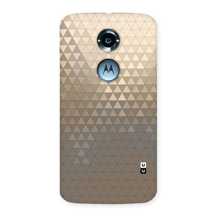 Beautiful Golden Pattern Back Case for Moto X 2nd Gen