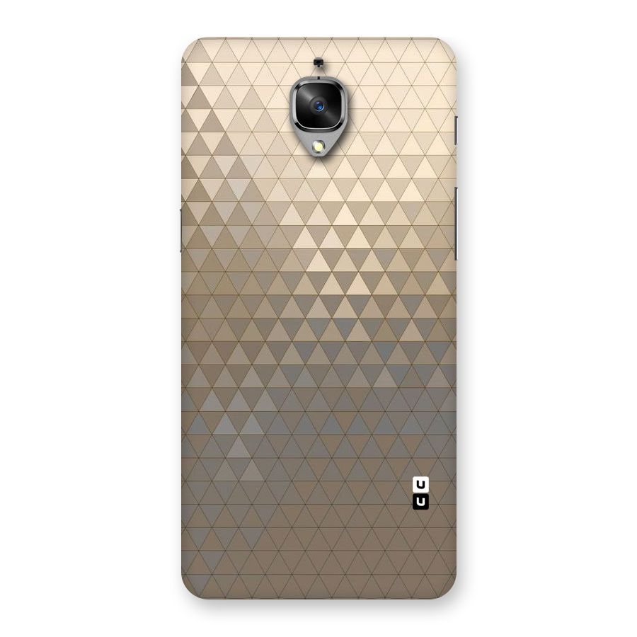 Beautiful Golden Pattern Back Case for OnePlus 3