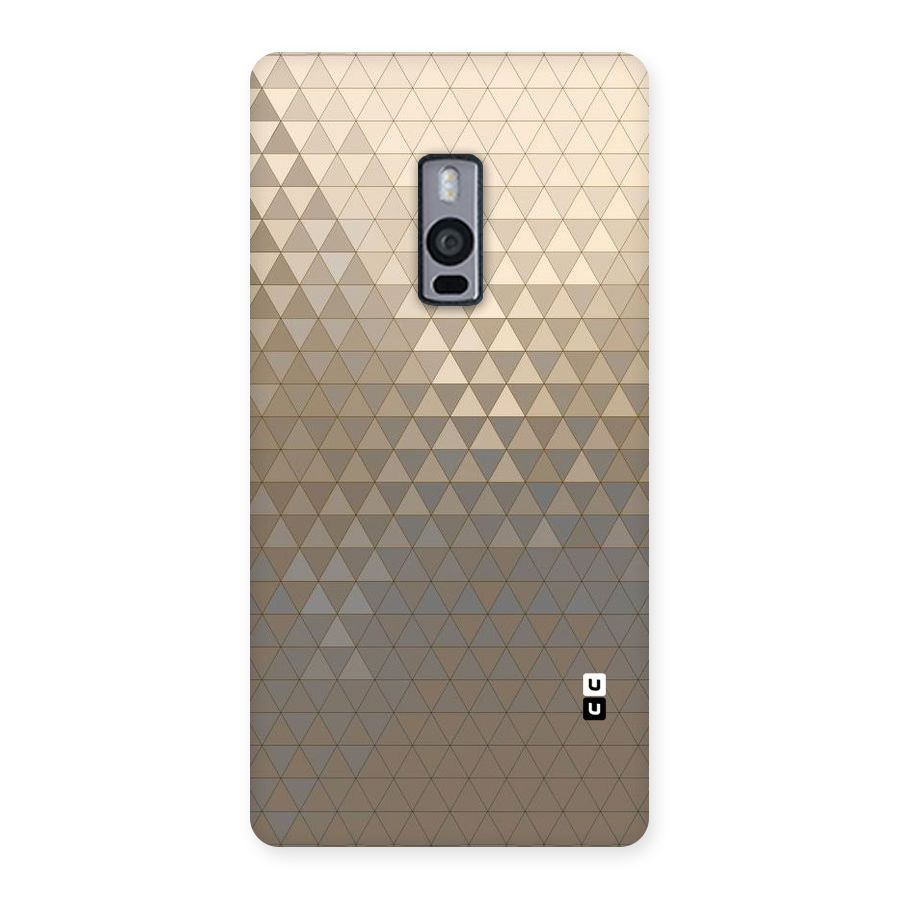 Beautiful Golden Pattern Back Case for OnePlus Two