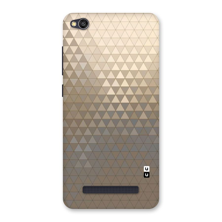 Beautiful Golden Pattern Back Case for Redmi 4A