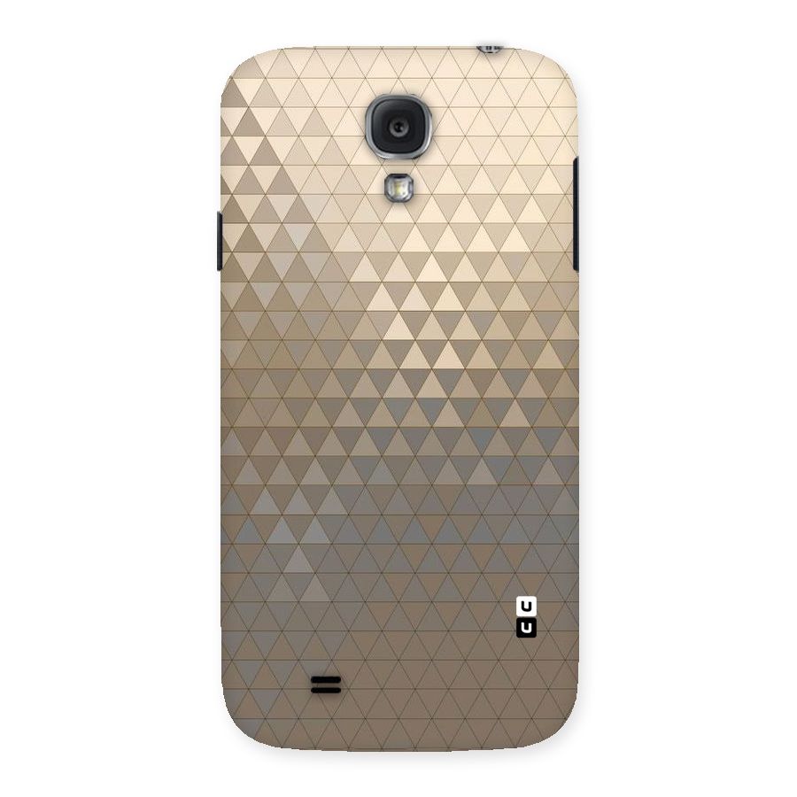 Beautiful Golden Pattern Back Case for Samsung Galaxy S4