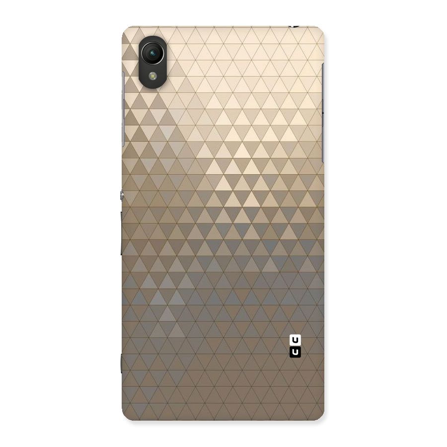 Beautiful Golden Pattern Back Case for Sony Xperia Z2