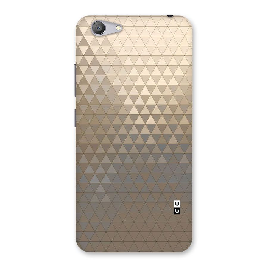 Beautiful Golden Pattern Back Case for Vivo Y53