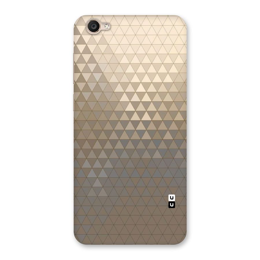 Beautiful Golden Pattern Back Case for Vivo Y55s