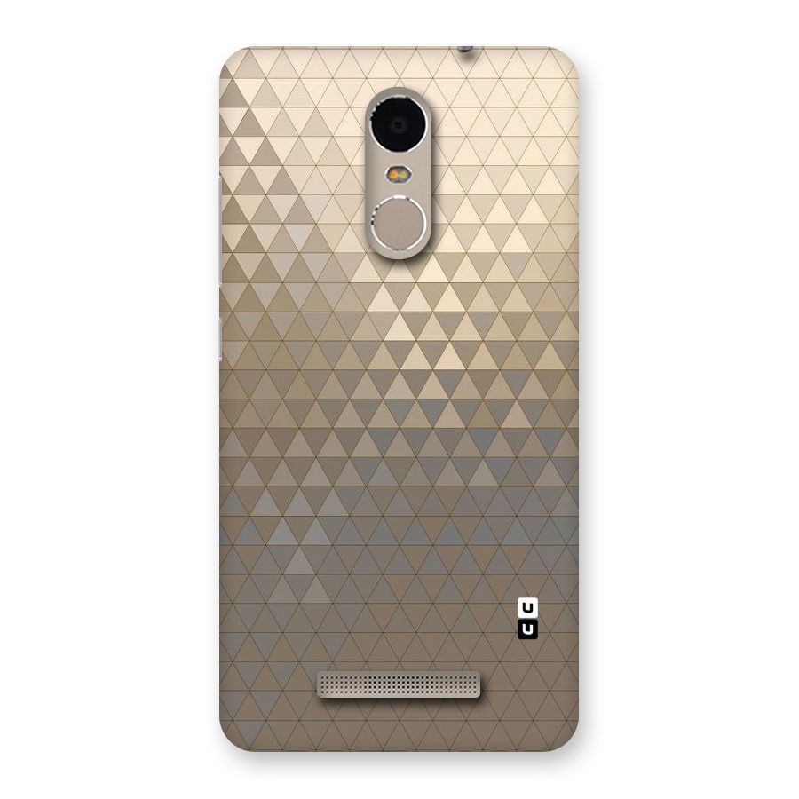 Beautiful Golden Pattern Back Case for Xiaomi Redmi Note 3