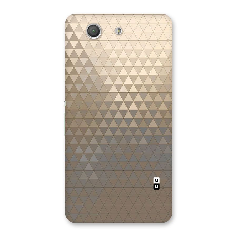Beautiful Golden Pattern Back Case for Xperia Z3 Compact