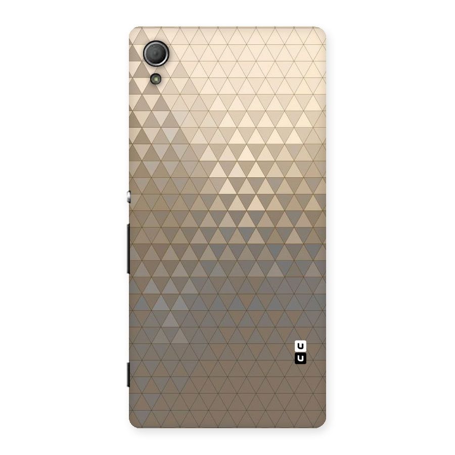 Beautiful Golden Pattern Back Case for Xperia Z3 Plus