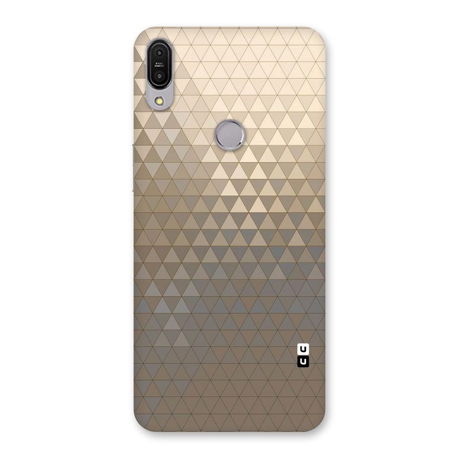 Beautiful Golden Pattern Back Case for Zenfone Max Pro M1